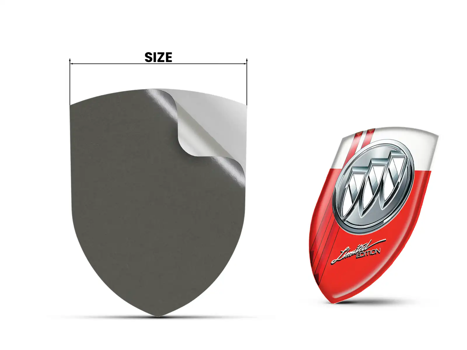 Buick Autoembleme Sportlich Hochwertig Minimalistisch